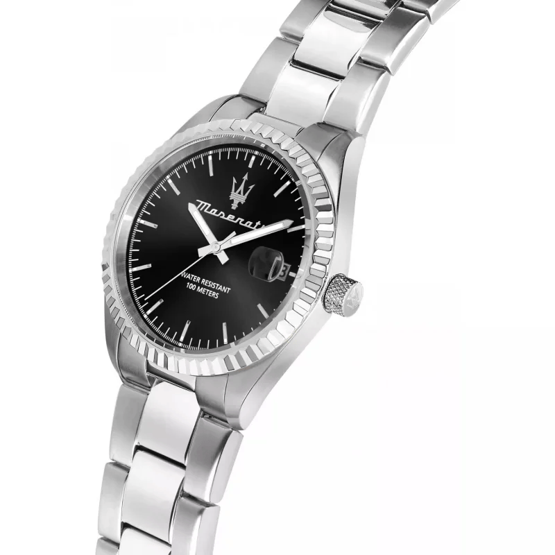 Maserati Competizione R88 Watch – Men's Black Steel Watch