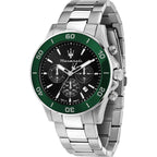 Maserati R8873 Watch - Steel Green Chronograph
