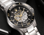 Maserati R88 Skeleton Steel Watch – Sporty elegance and precision