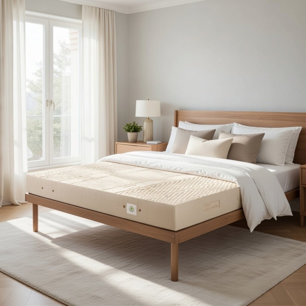 Materasso 100% lattice a 7 zone differenziate con tessuto anallergico alto 22 cm - JUPITER