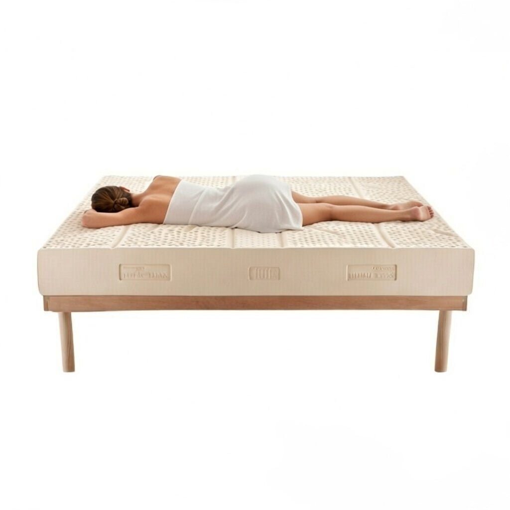 Materasso 100% lattice a 7 zone differenziate con tessuto anallergico alto 22 cm - JUPITER