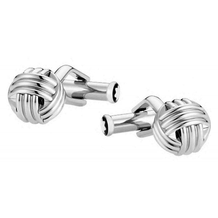 Montblanc Sartorial Knot Steel Cufflinks 118611