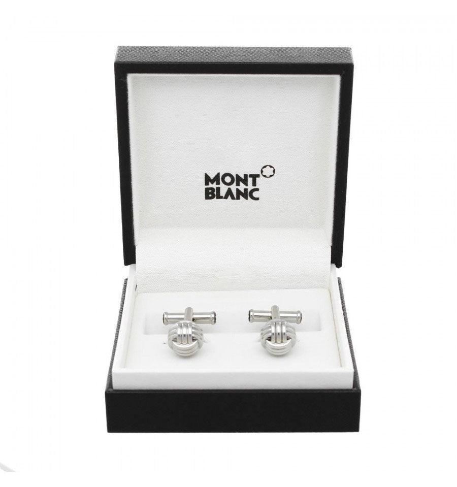Montblanc Sartorial Knot Steel Cufflinks 118611