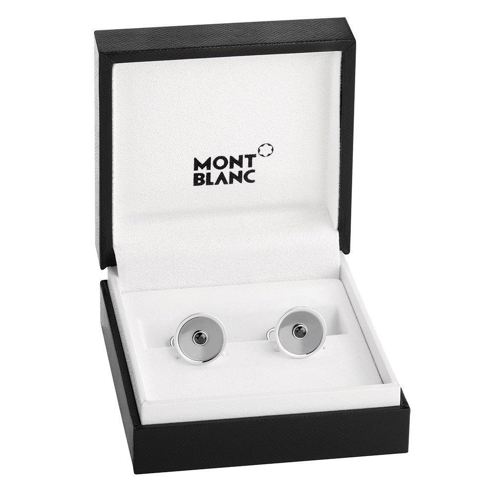 Montblanc Essential Sartorial sterling silver cufflinks 116643