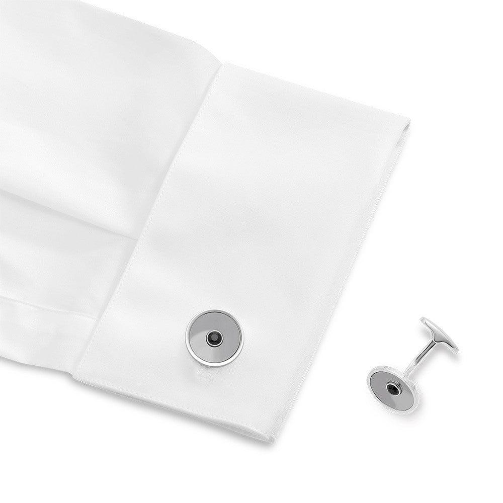 Montblanc Essential Sartorial sterling silver cufflinks 116643