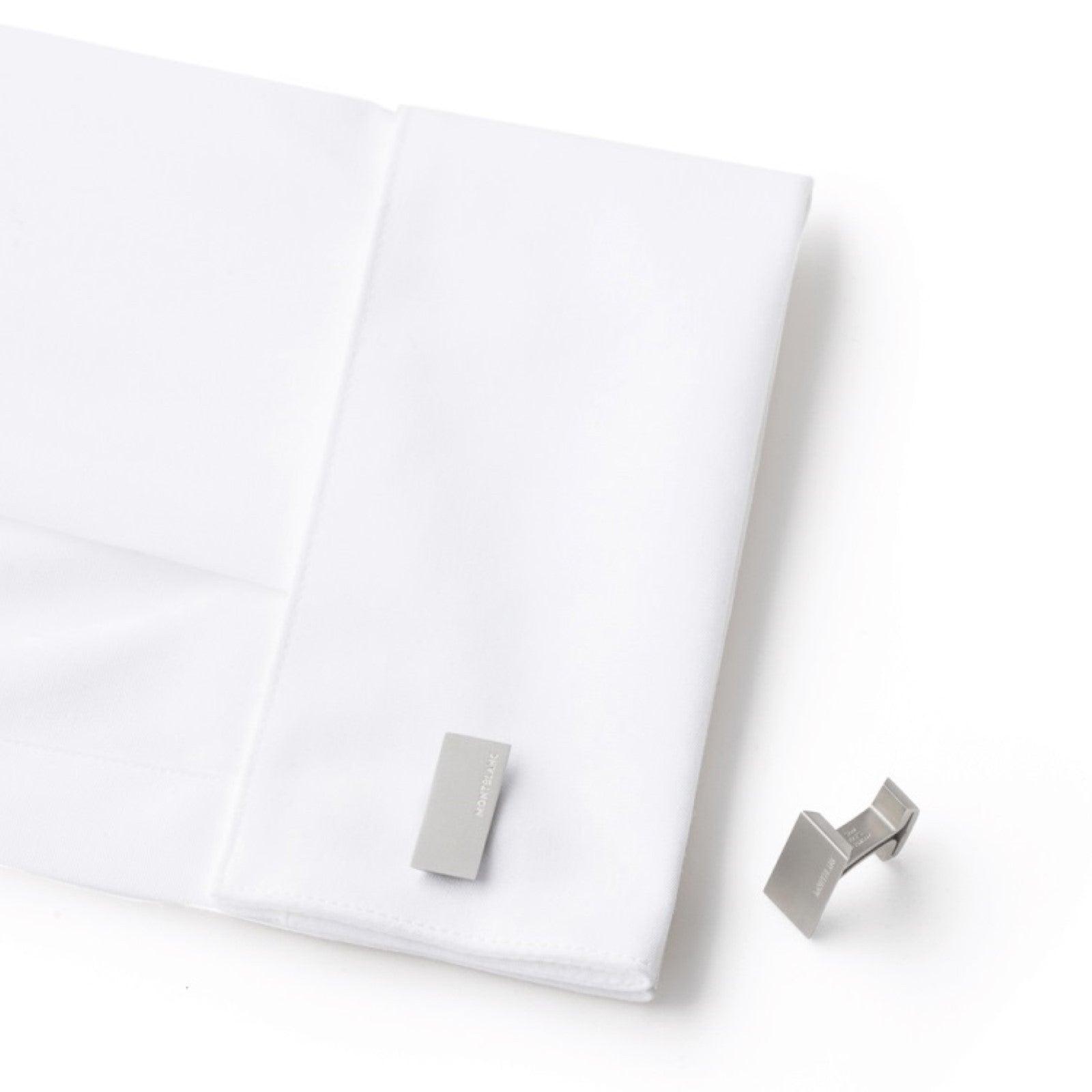 Montblanc cufflinks M steel 114760