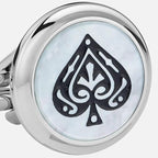 Montblanc Meisterstück Homage to "Around the World in 80 Days" Spades and Hearts Cufflinks 128386