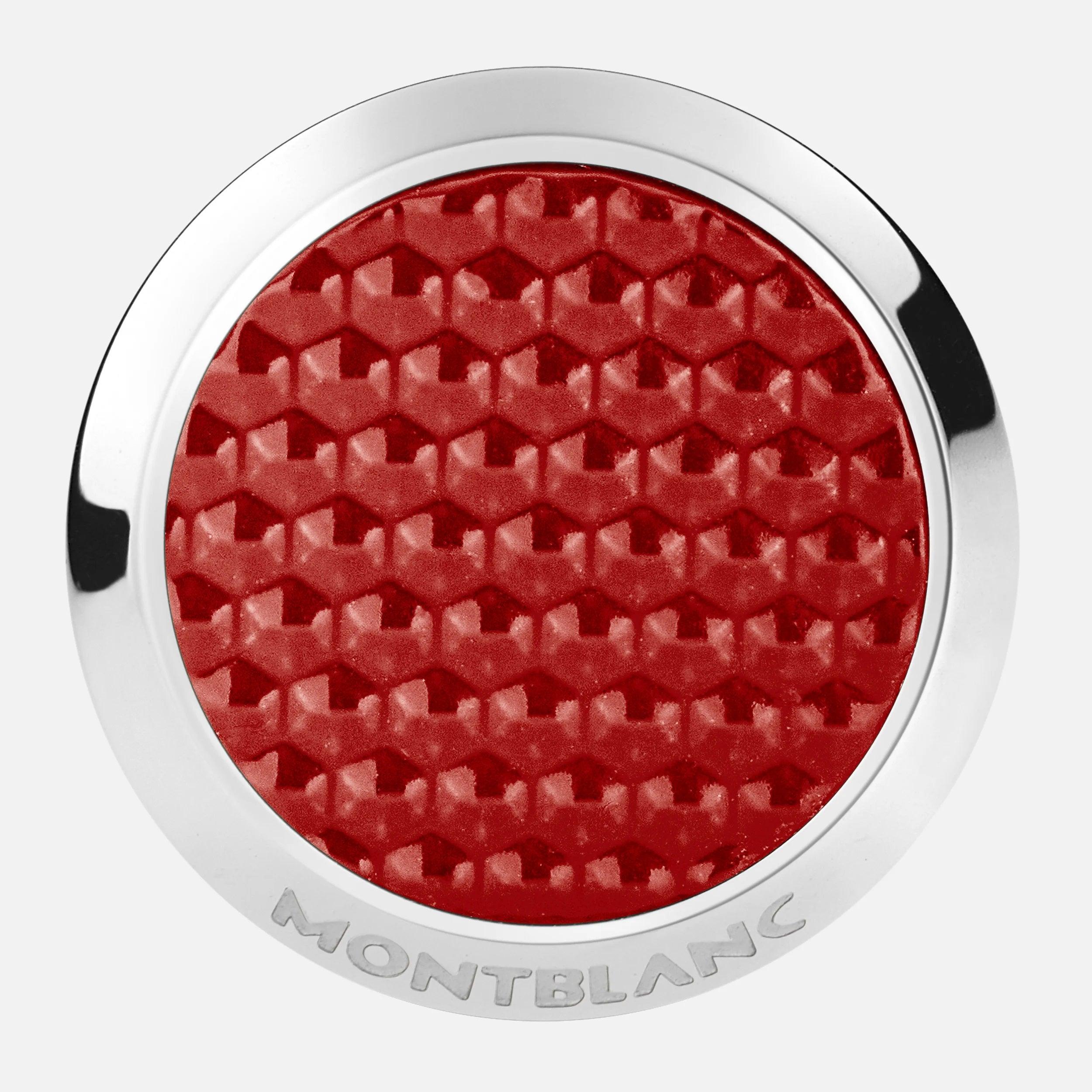 Montblanc Meisterstück Red Steel Cufflinks 130269