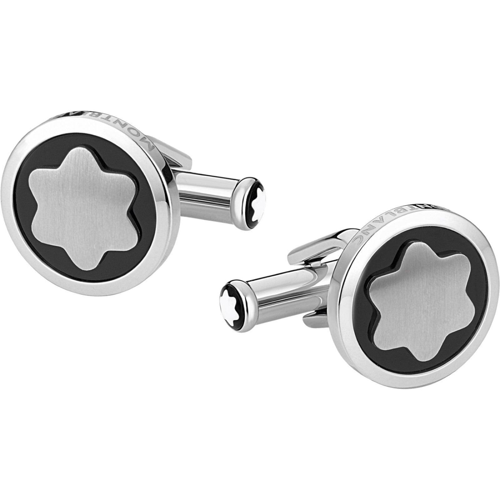 Montblanc Star cufflinks steel 116661