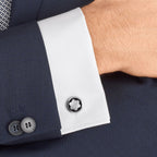 Montblanc gemelli Star acciaio 116661