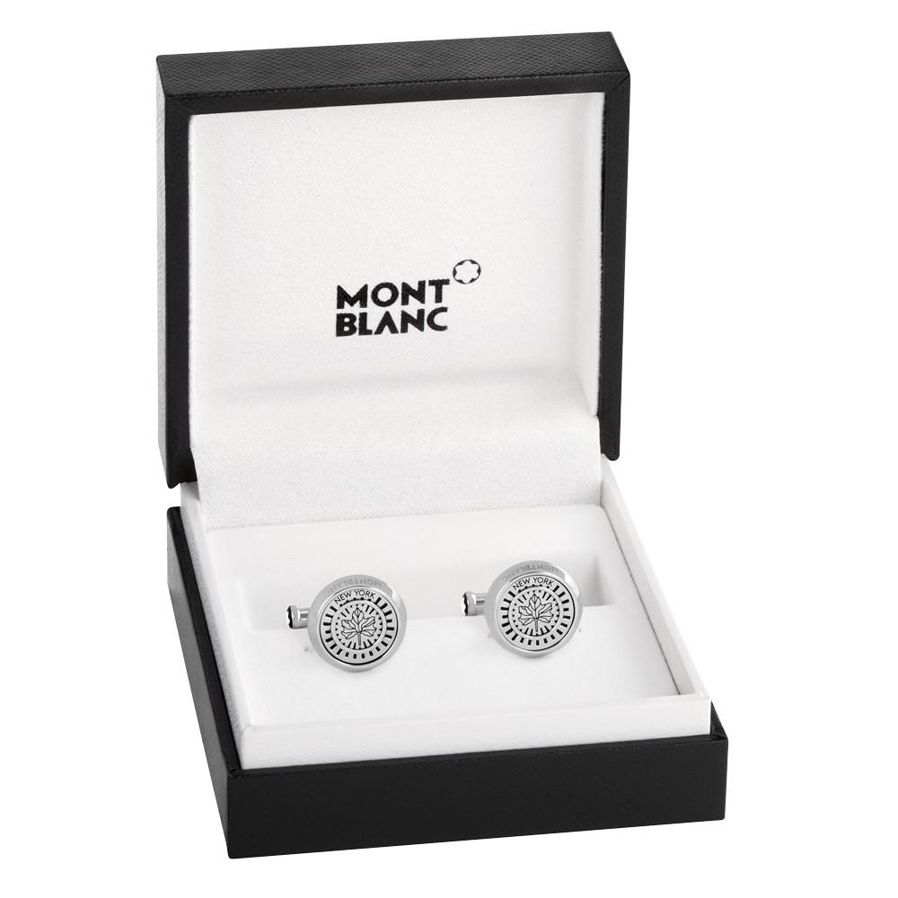 Montblanc Urban Spirit steel cufflinks 124057