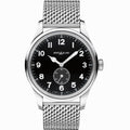 Montblanc 1858 Automatic Small Second 44mm black automatic steel watch 115074