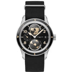 Montblanc watch 1858 Geosphere Automatic UTC 42mm black automatic steel 117837