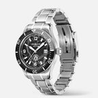 Montblanc 1858 Ice Sea Automatic Date watch 41mm black automatic steel 129371