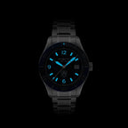 Montblanc 1858 Ice Sea Automatic Date watch 41mm black automatic steel 129371