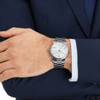 Montblanc watch 4810 Date 42mm silver automatic steel 114852