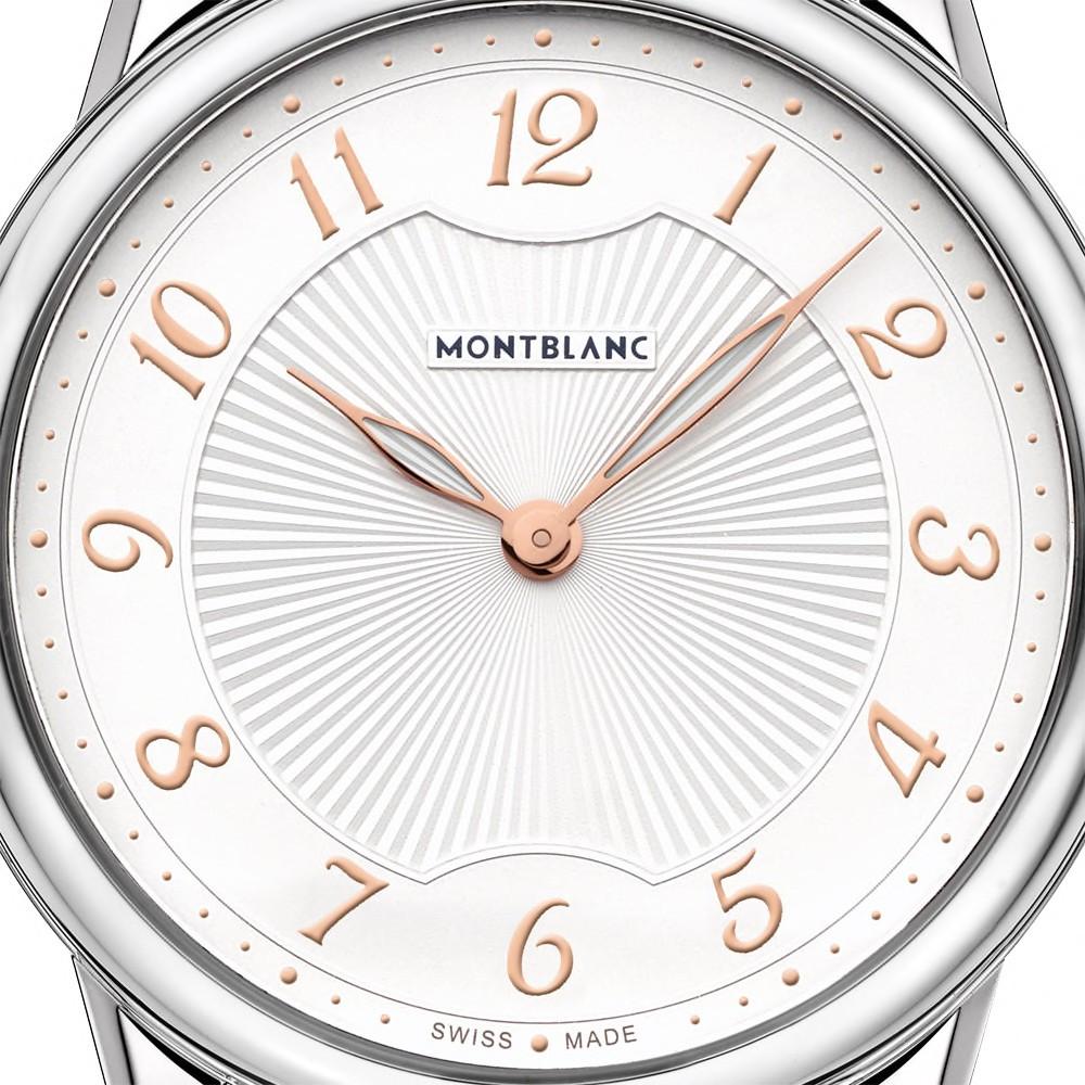 Montblanc women's watch Bohème Quartz 34 mm steel 123867