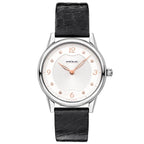Montblanc women's watch Bohème Quartz 34mm steel black alligator 123868
