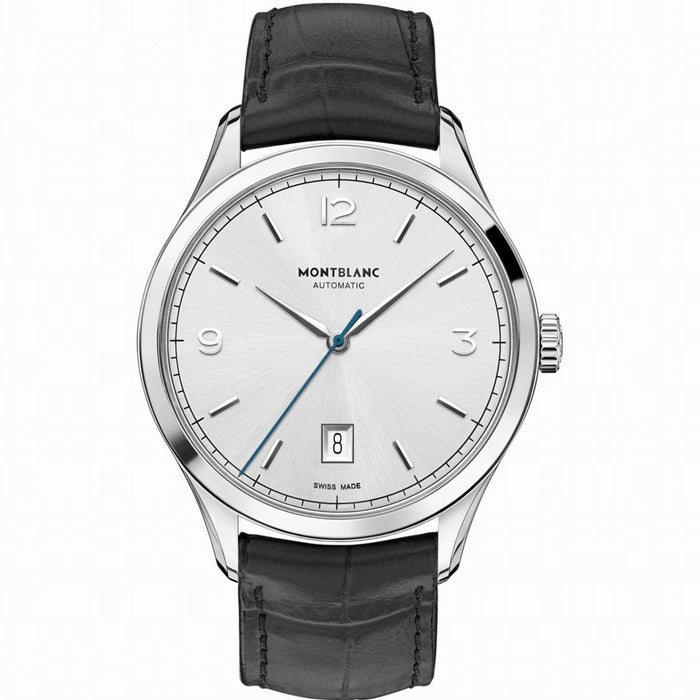 Montblanc Heritage Chronometrie 40mm silver automatic steel watch 112533