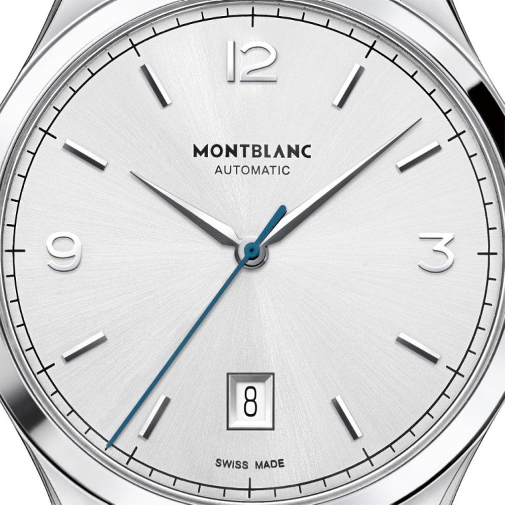 Montblanc Heritage Chronometrie 40mm silver automatic steel watch 112533