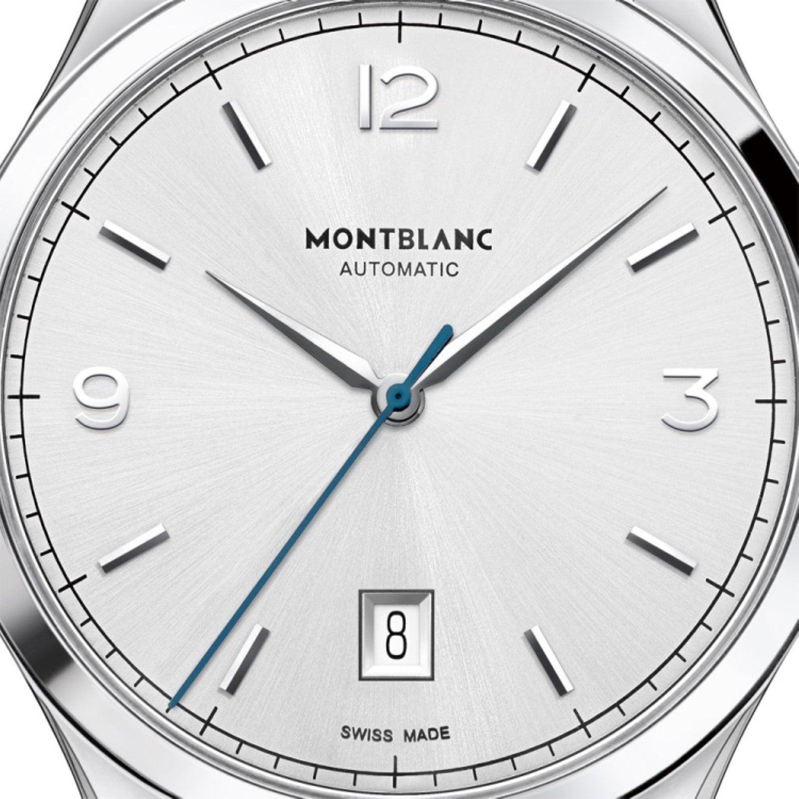 Montblanc Heritage Chronometrie 40mm silver automatic steel watch 112533