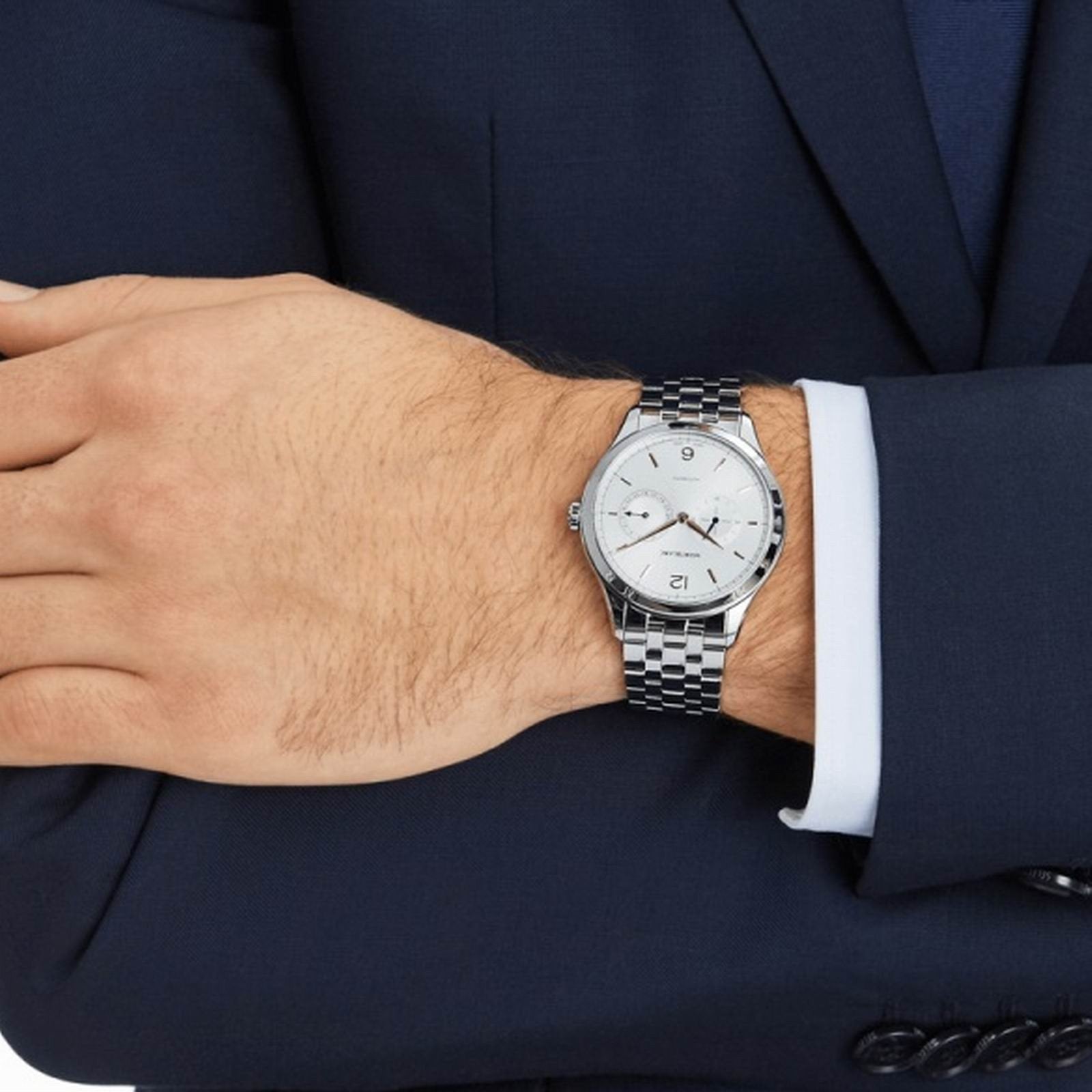 Montblanc Heritage Chronometrie 40mm Silver Automatic Steel Watch 114873