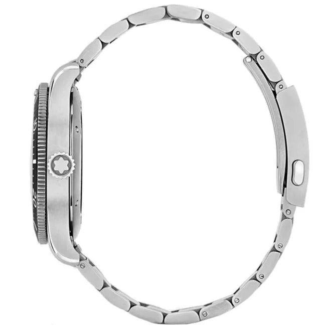 Montblanc Iced Sea Date 41mm burgundy automatic steel 132291