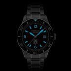 Montblanc Iced Sea Date 41mm burgundy automatic steel 132291
