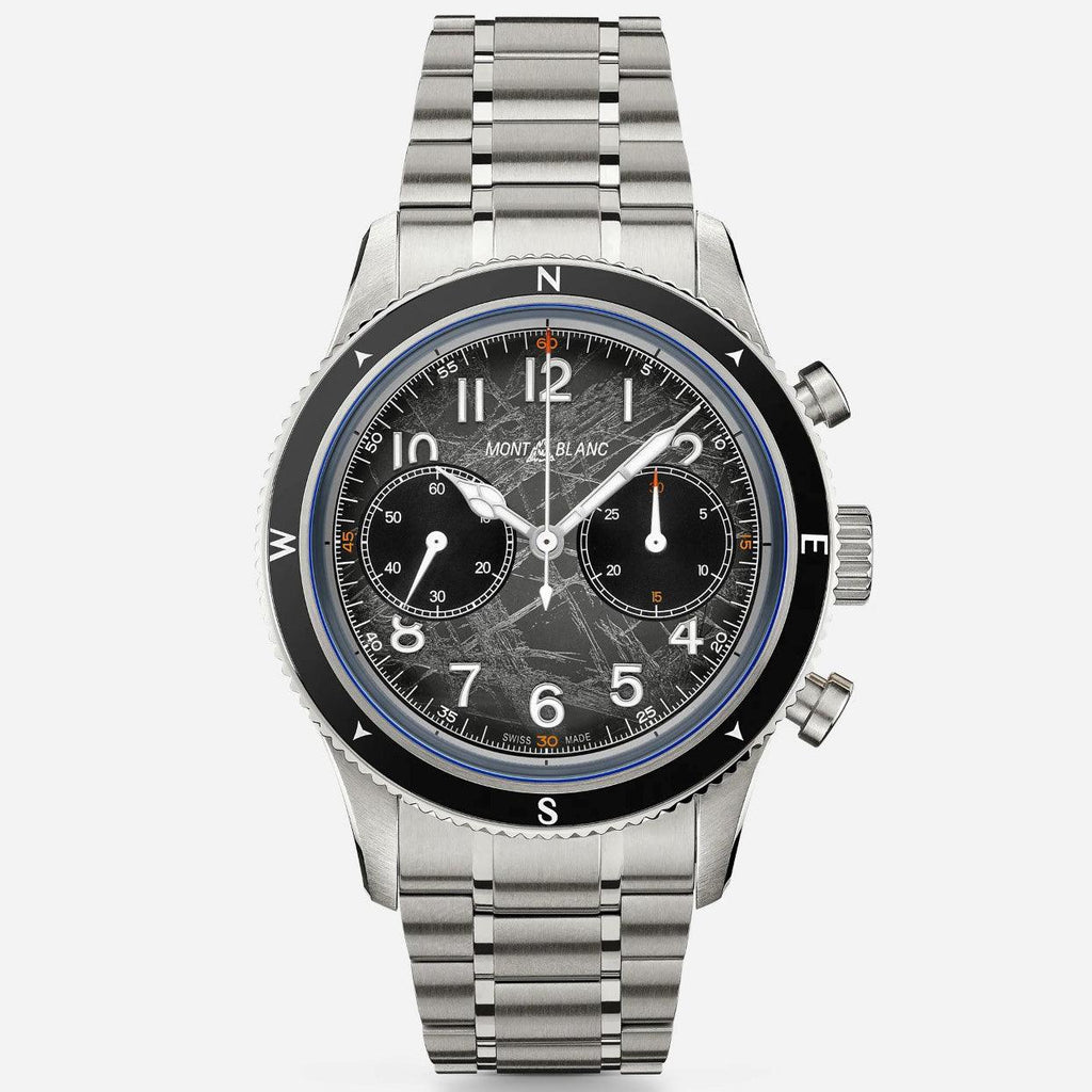 Montblanc Montblanc 1858 Automatic Chronograph 0 Oxygen The 8000 42mm grey automatic steel 130983