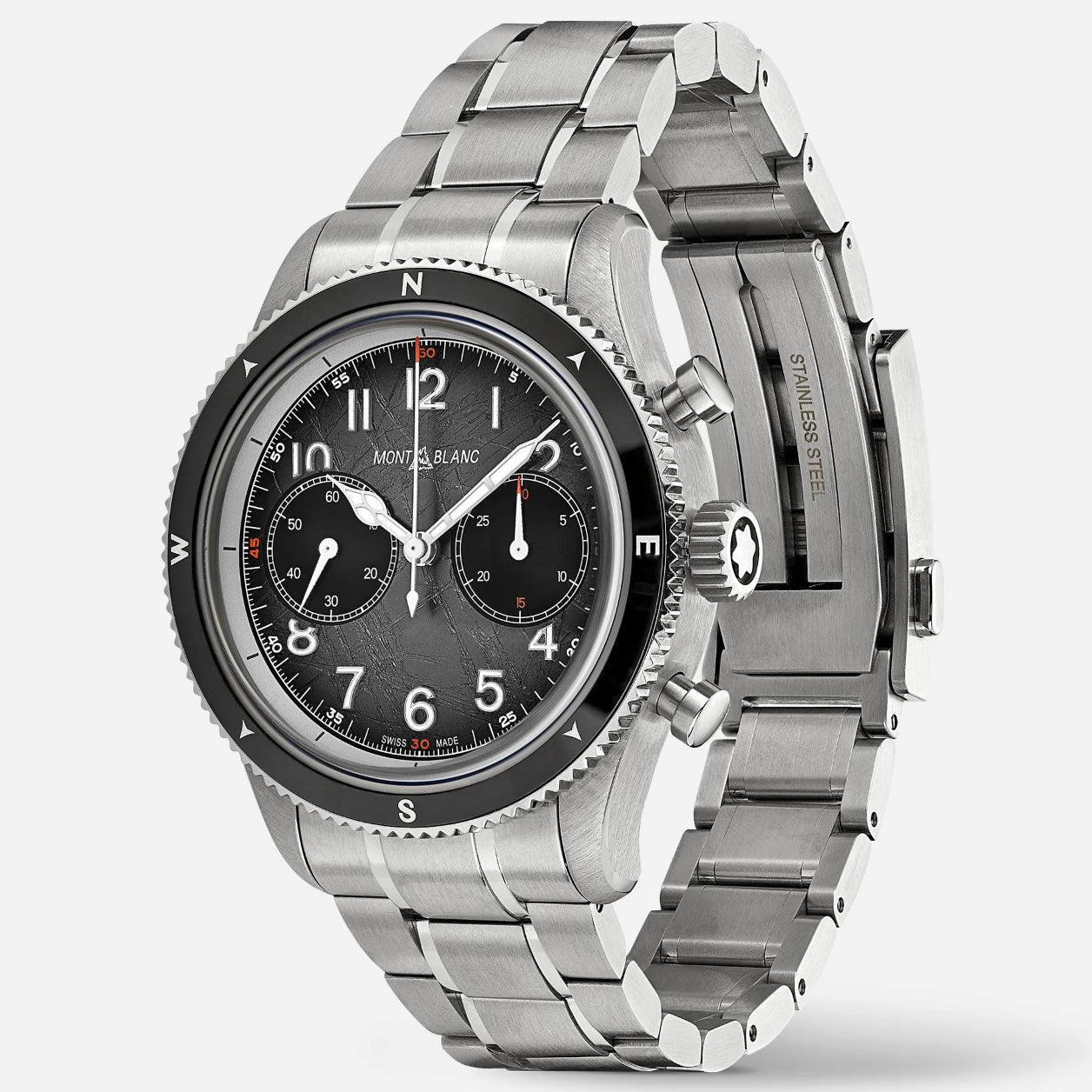 Montblanc Montblanc 1858 Automatic Chronograph 0 Oxygen The 8000 42mm grey automatic steel 130983