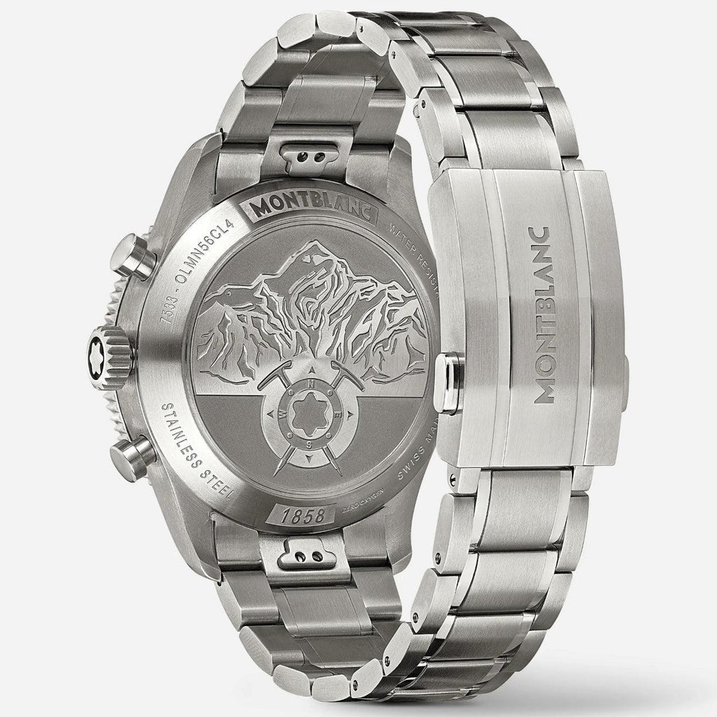 Montblanc Montblanc 1858 Automatic Chronograph 0 Oxygen The 8000 42mm grey automatic steel 130983