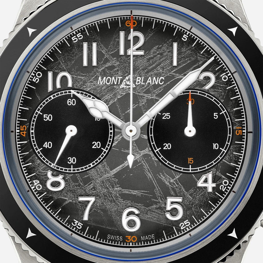 Montblanc Montblanc 1858 Automatic Chronograph 0 Oxygen The 8000 42mm grey automatic steel 130983