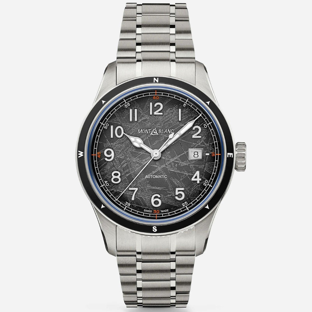 Montblanc watch Montblanc 1858 Automatic Date 0 Oxygen The 8000 41mm grey automatic steel 130984