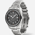 Montblanc watch Montblanc 1858 Automatic Date 0 Oxygen The 8000 41mm grey automatic steel 130984