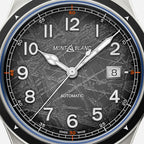 Montblanc watch Montblanc 1858 Automatic Date 0 Oxygen The 8000 41mm grey automatic steel 130984