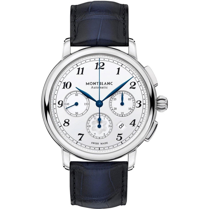 Montblanc Star Legacy Chronograph 42mm Silver Automatic Steel 118514
