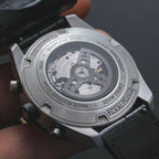 Montblanc Timewalker Chronograph 43mm silver automatic steel black ceramic 118489