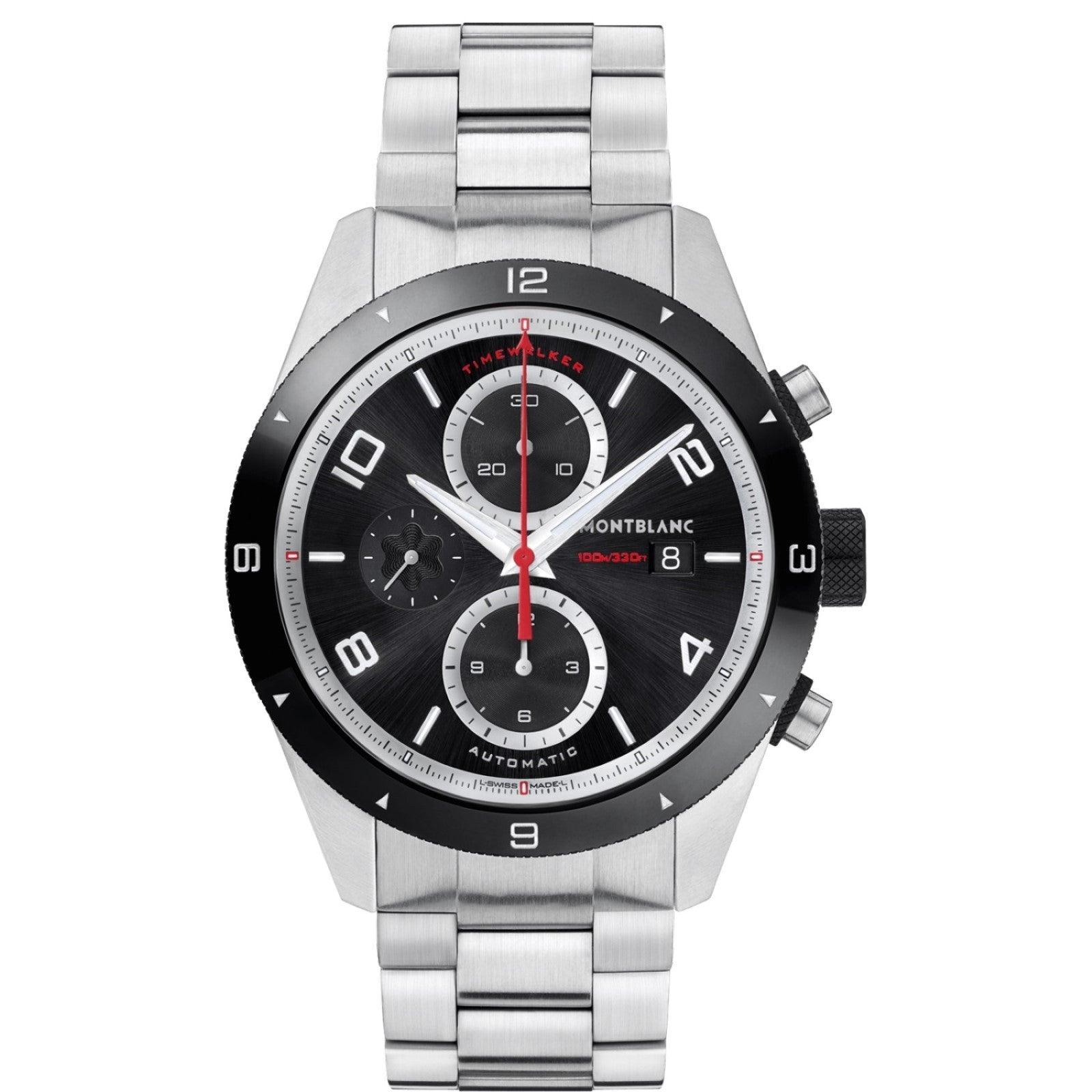 Montblanc Timewalker Chronograph automatic steel watch 116097