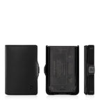 KLIK Minimal SLIM without coin pocket Black Leather