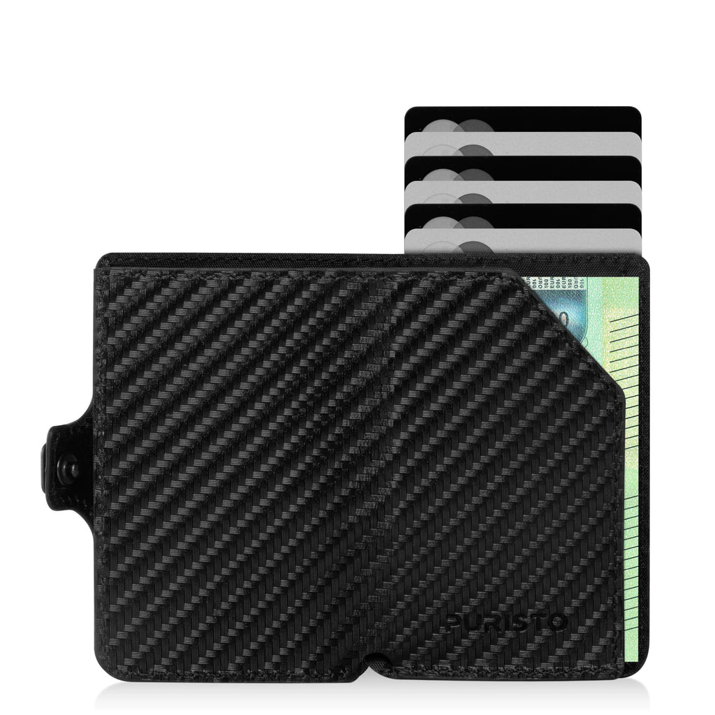 KLIK Minimal SLIM without coin pocket Carbon