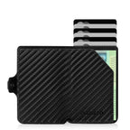 KLIK Minimal SLIM without coin pocket Carbon