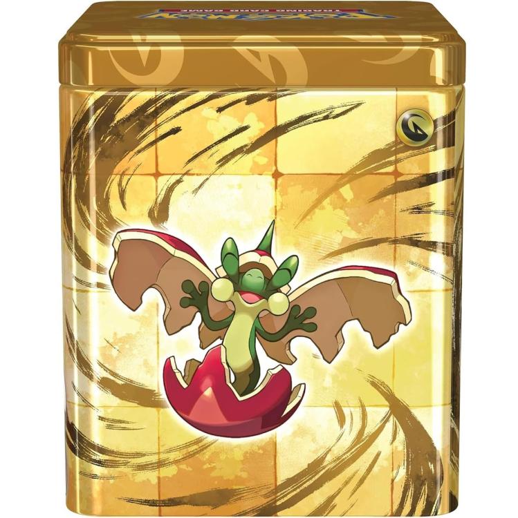 Pokemon Stacking Tin 2024 Tcg Gcc Stackable Metal Card Game Gold It