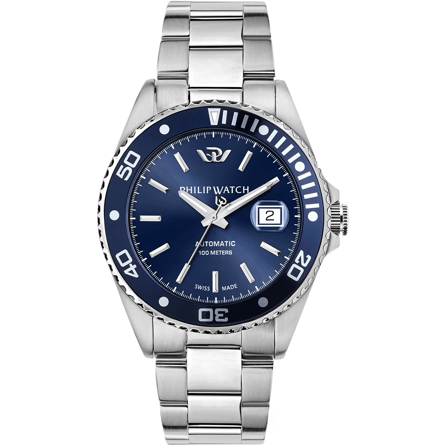Philip Watch Caribe Sport Automatic Blue R8223