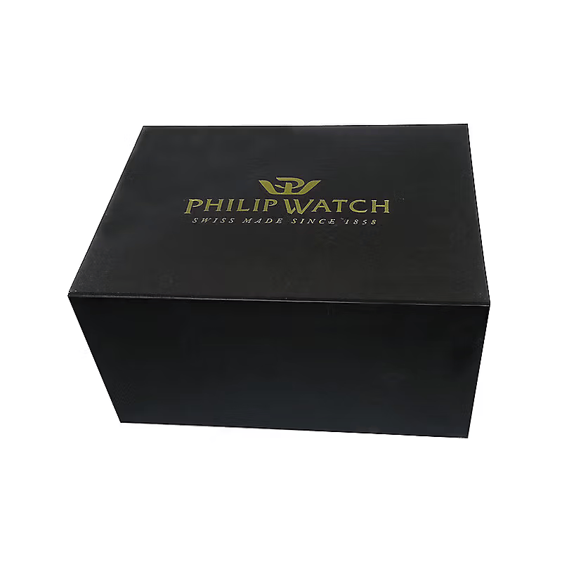 Philip Watch Caribe R8223597108 – Automatic Swiss Made Day-Date Black 39mm Men's
