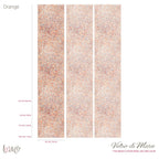 Carta da parati - Vetro di mare orange Lovalù