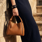 Pienza - Italian Leather Tote Handbag
