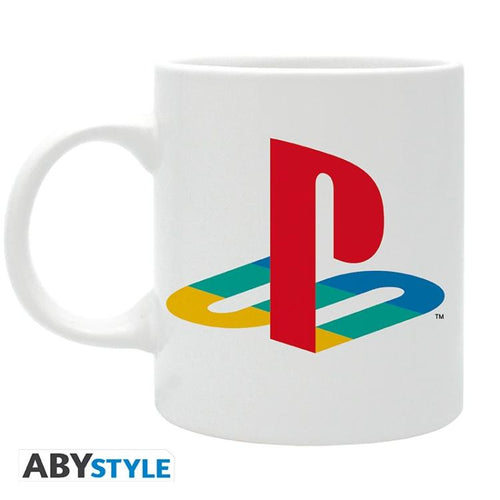 AbyStyle PLAYSTATION LOGO MUG COLLECTIBLE ANNIVERSARY GLASS 320ml
