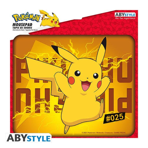 ABYSTYLE - Pokemon (Pikachu) Soft Mouse Pad 23.5 cm Mousepad