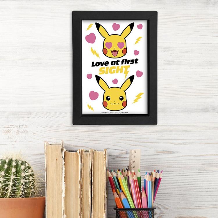 ABYSTYLE - POKEMON (LOVE AT FIRST) LOVE AT FIRST SIGHT GIFT FRAME POSTER GB