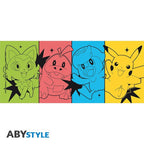 ABYSTYLE POKEMON MUG: "SCARLET & VIOLET STARTERS" CERAMIC WITH HANDLE 320 ML
